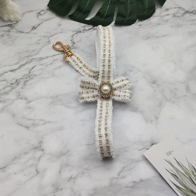 Collar de perro de moda Blanco - Imagen 2